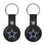 Dallas Cowboys Insignia Black Airtag Holder 2-Pack