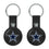 Dallas Cowboys Insignia Black Airtag Holder 2-Pack