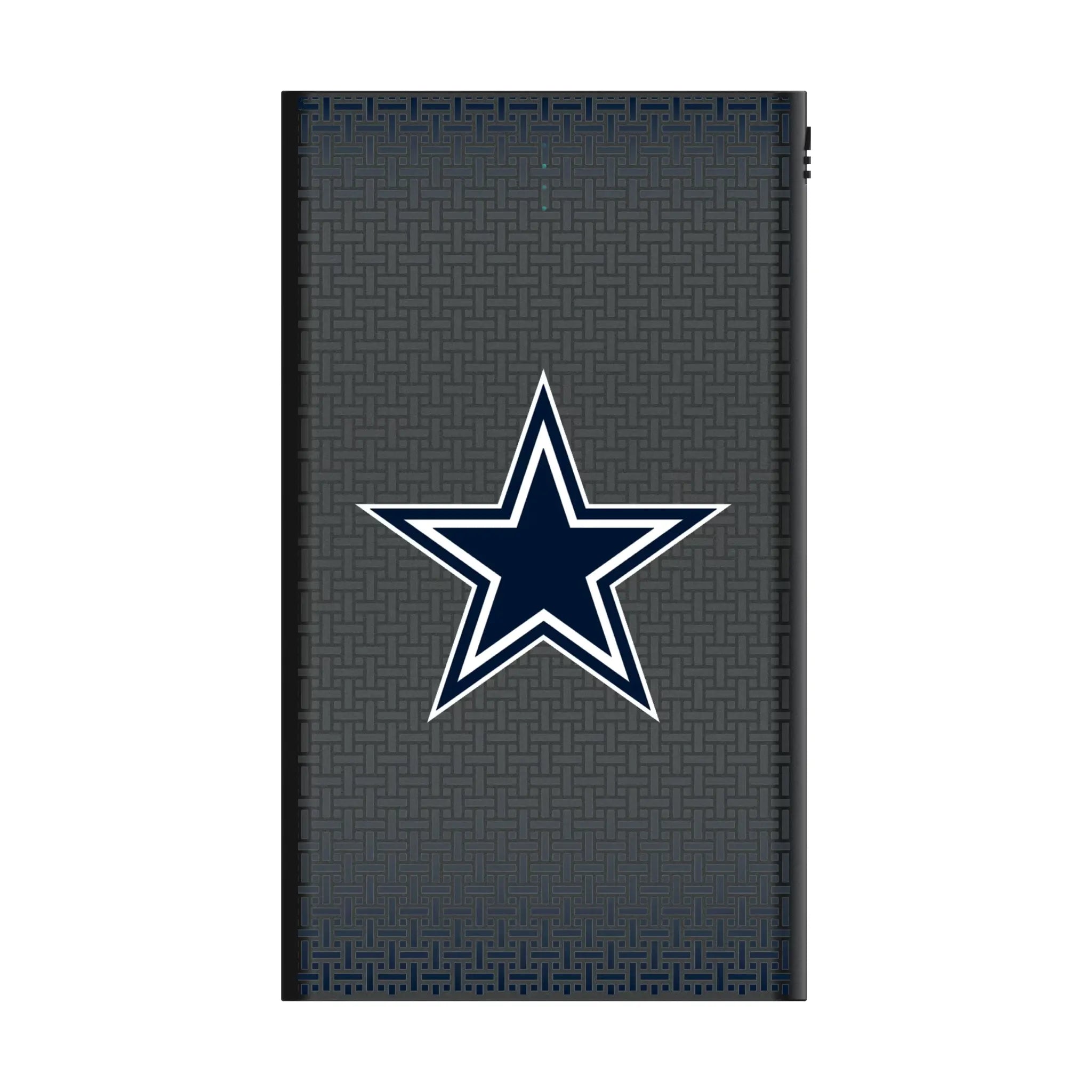 Dallas Cowboys Linen 5000mAh Flat Powerbank