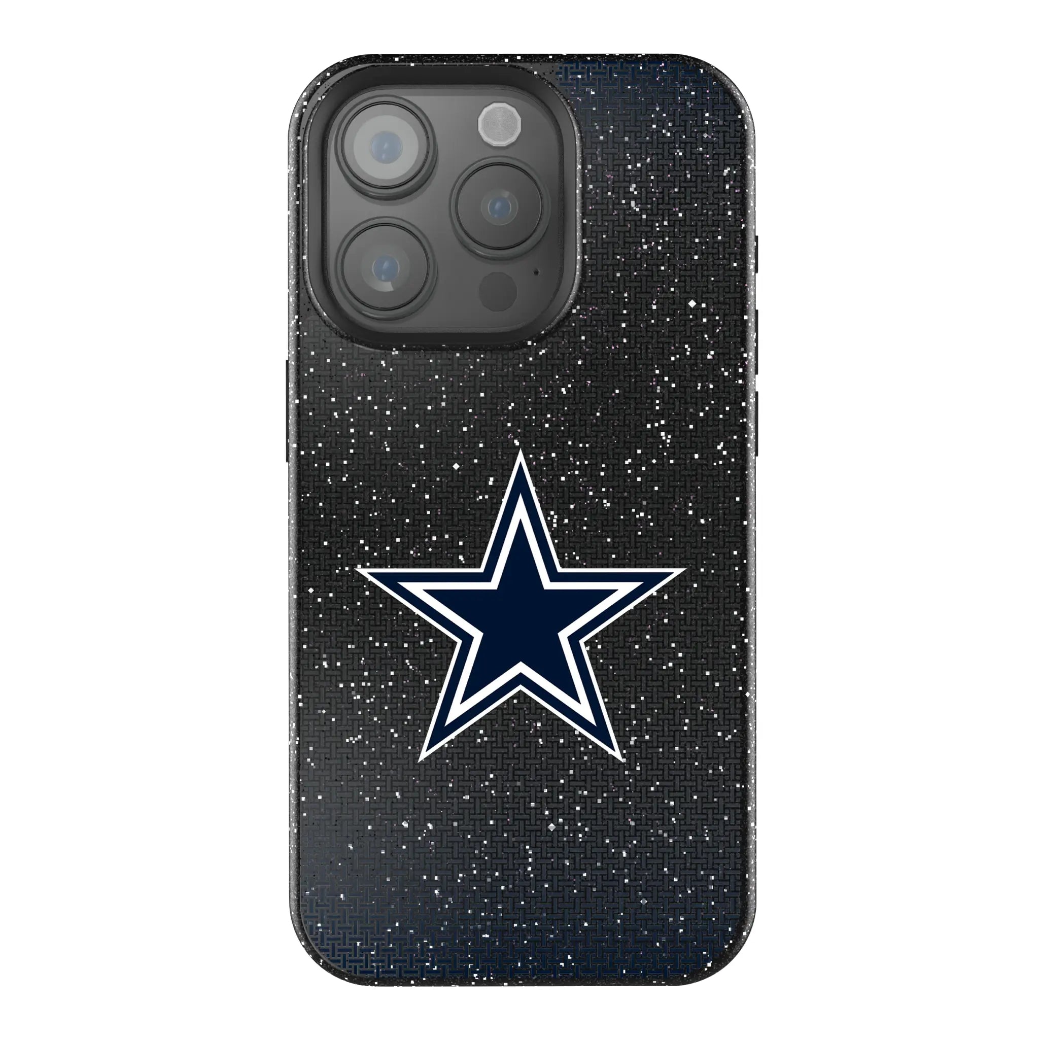 Dallas Cowboys Linen Bling Phone Case for Apple iPhone