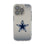Dallas Cowboys Linen Clear Phone Case for Apple iPhone