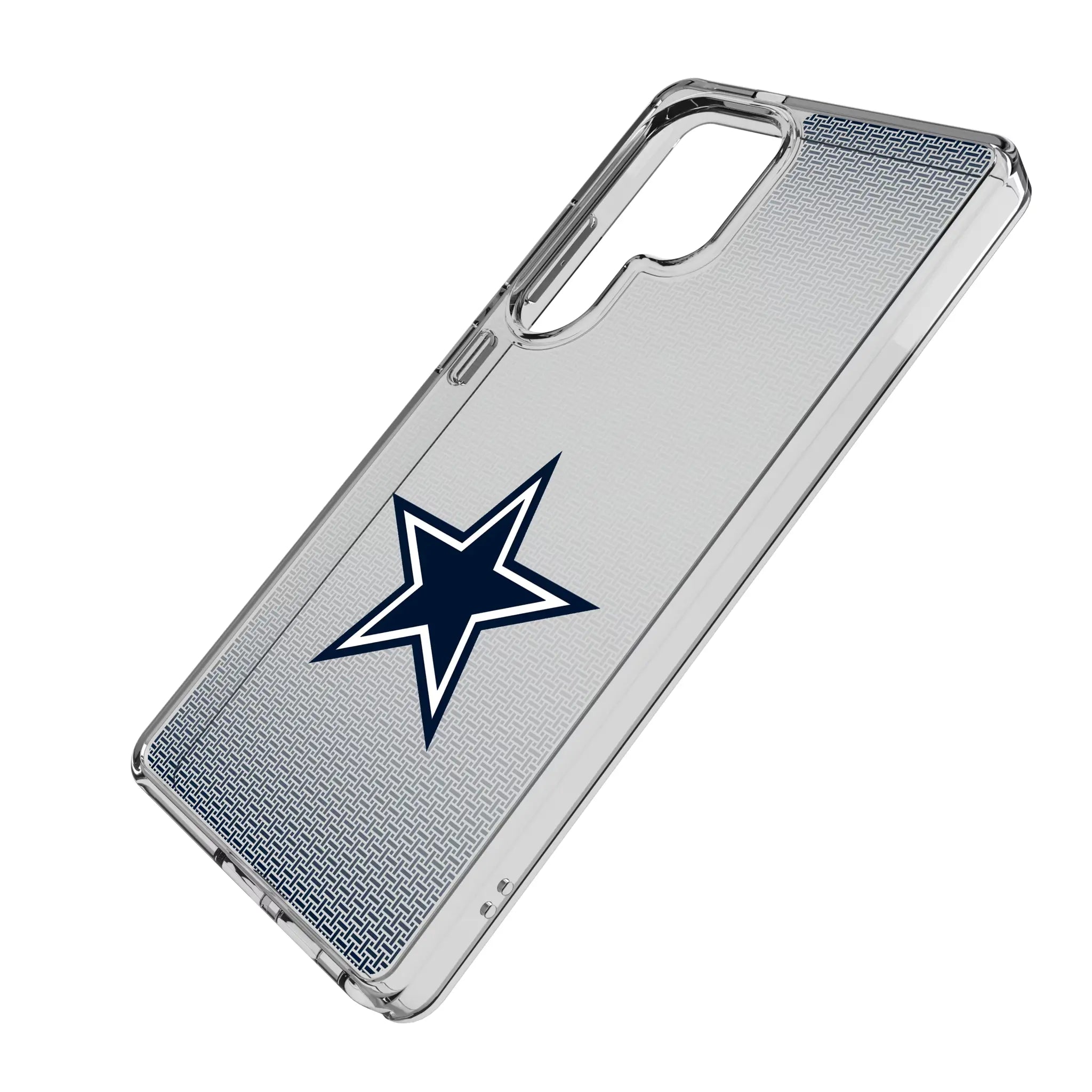 Dallas Cowboys Linen Clear Phone Case for Samsung Galaxy