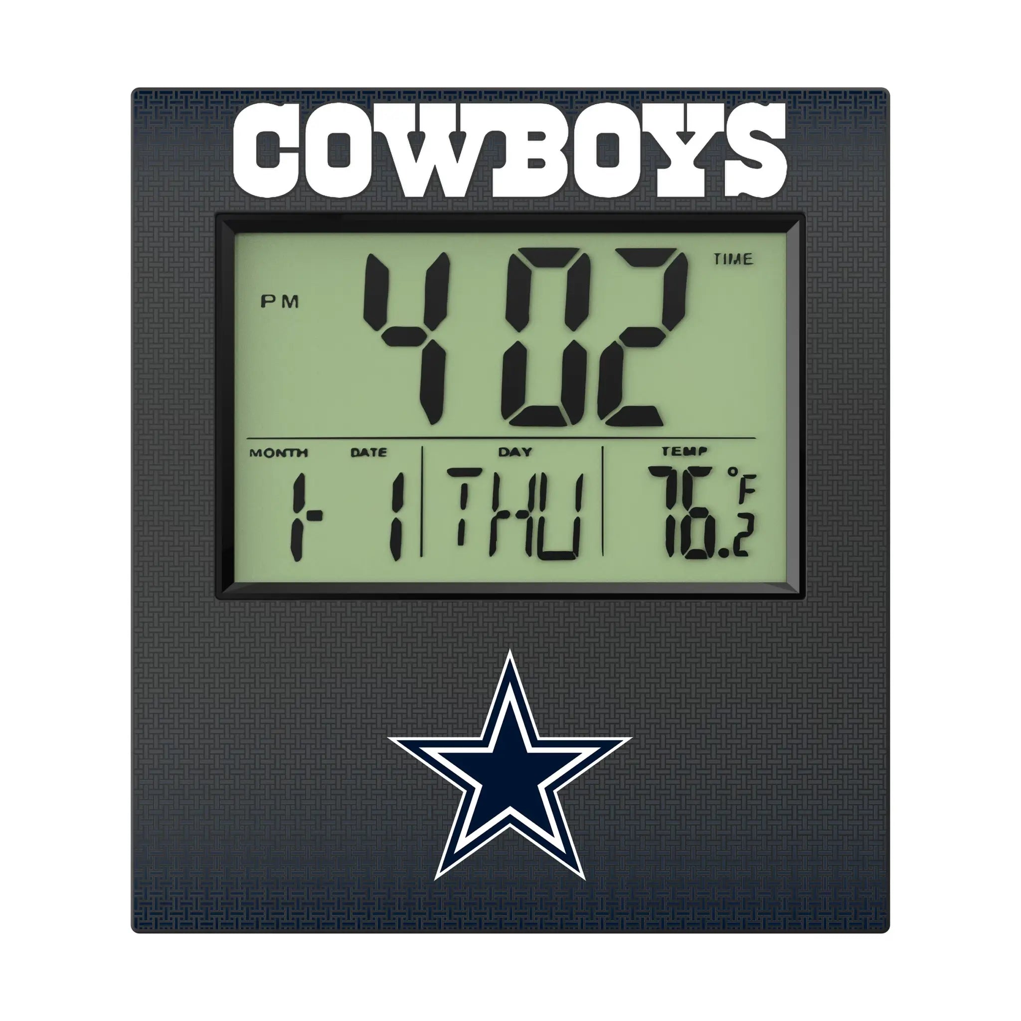 Dallas Cowboys Linen Wall Clock