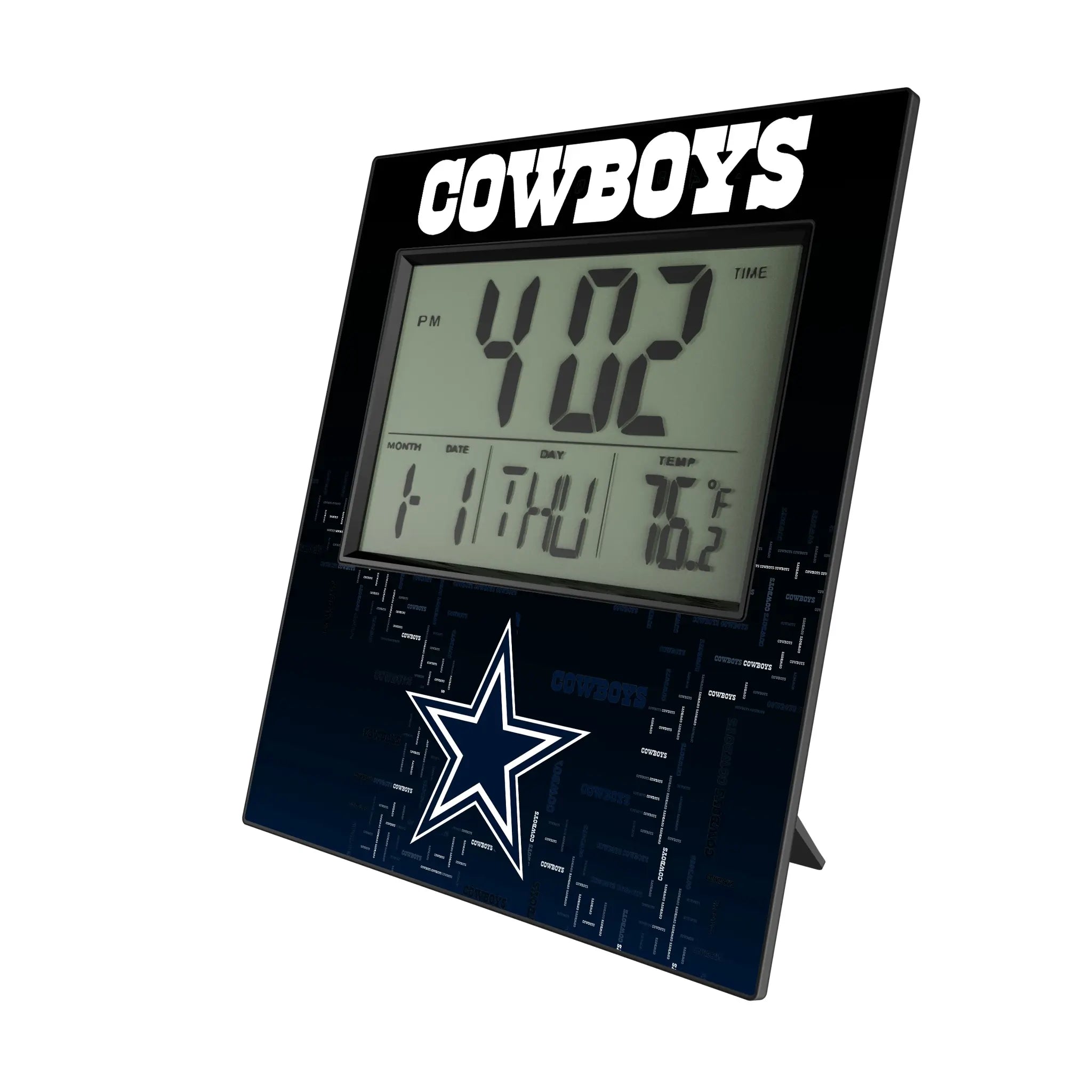 Dallas Cowboys Quadtile Wall Clock