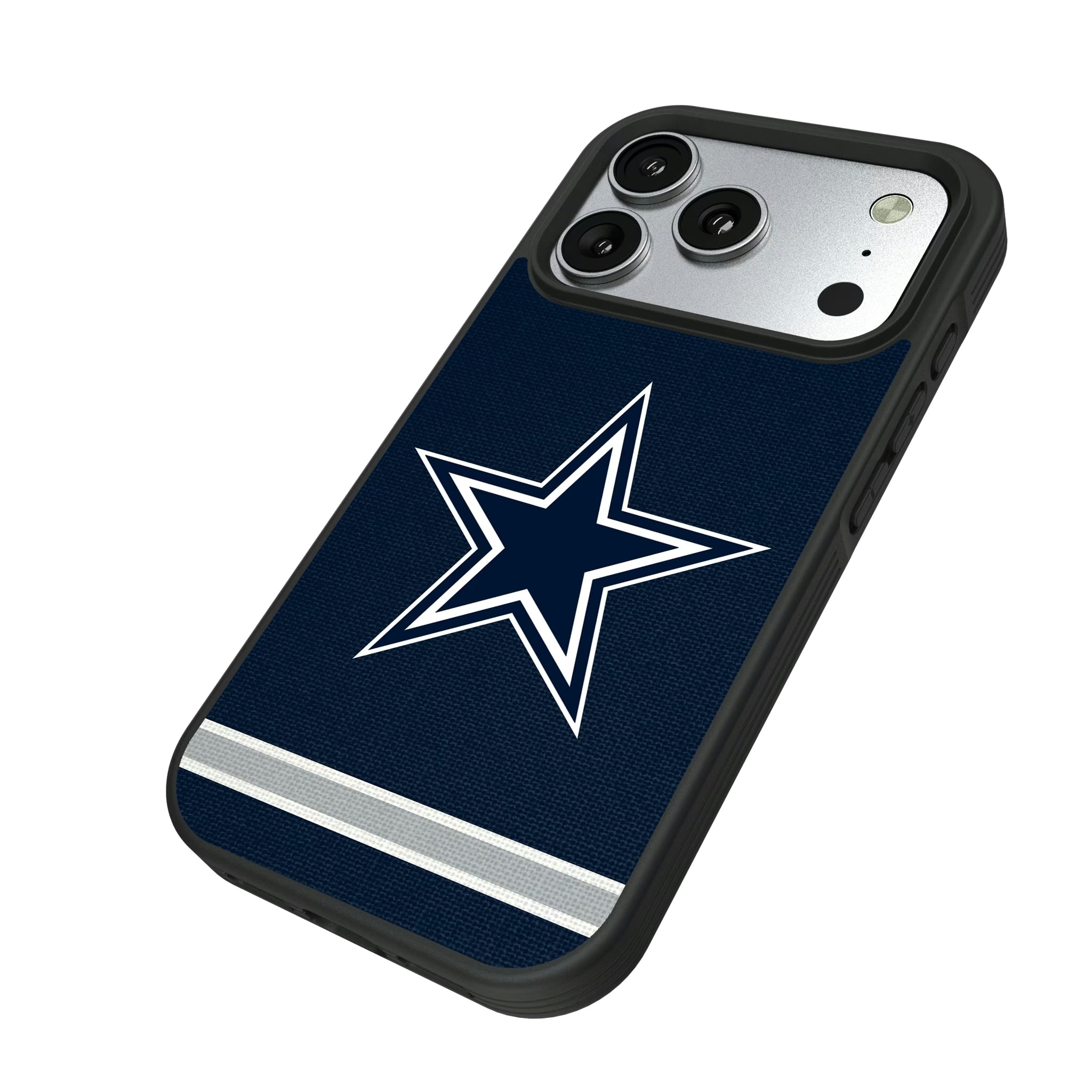 Dallas Cowboys Stripe Bump Phone Case - Sports Gifts, Sports Memorabilia, Sports Collectibles, Fan Shop