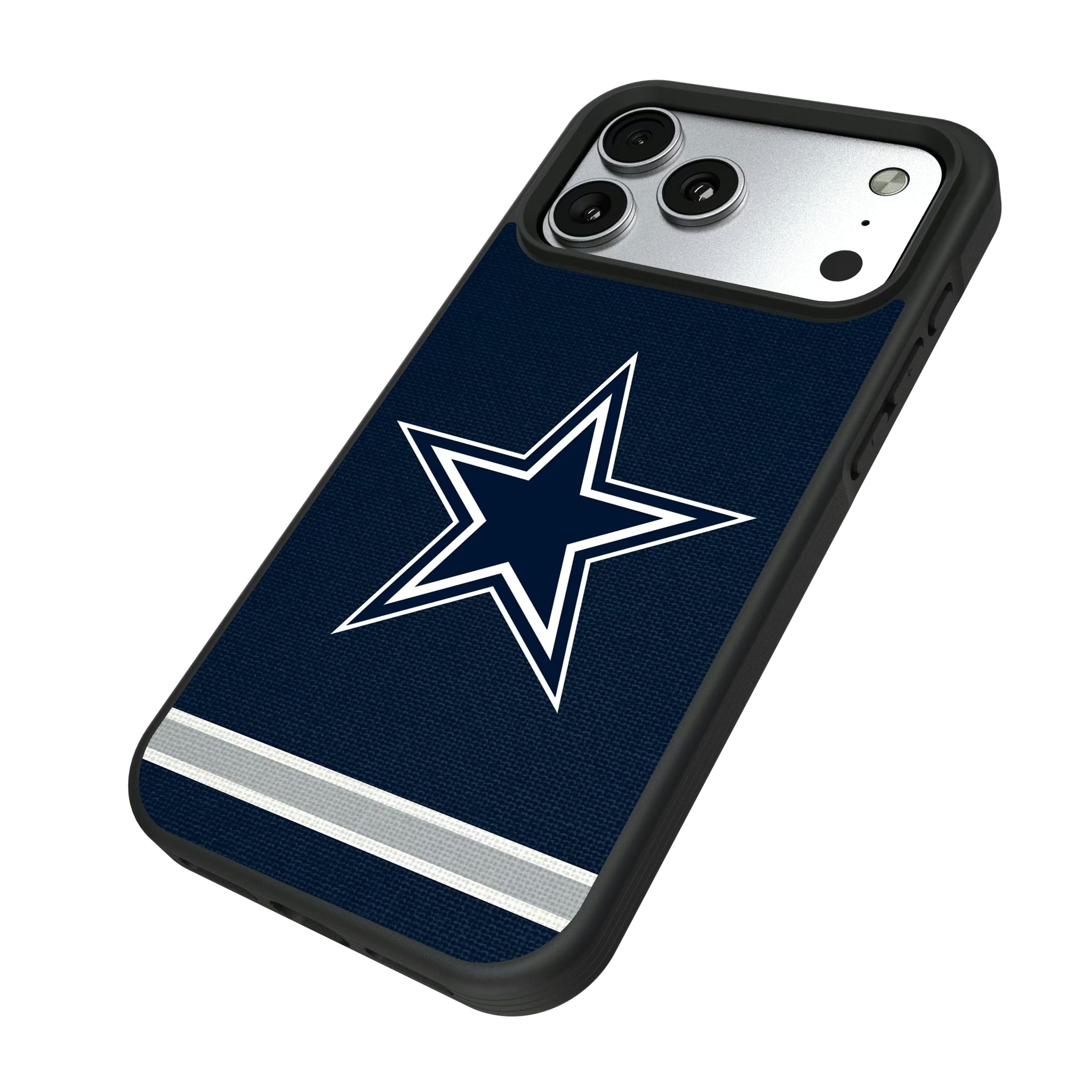 Dallas Cowboys Stripe Bump Phone Case - Sports Gifts, Sports Memorabilia, Sports Collectibles, Fan Shop