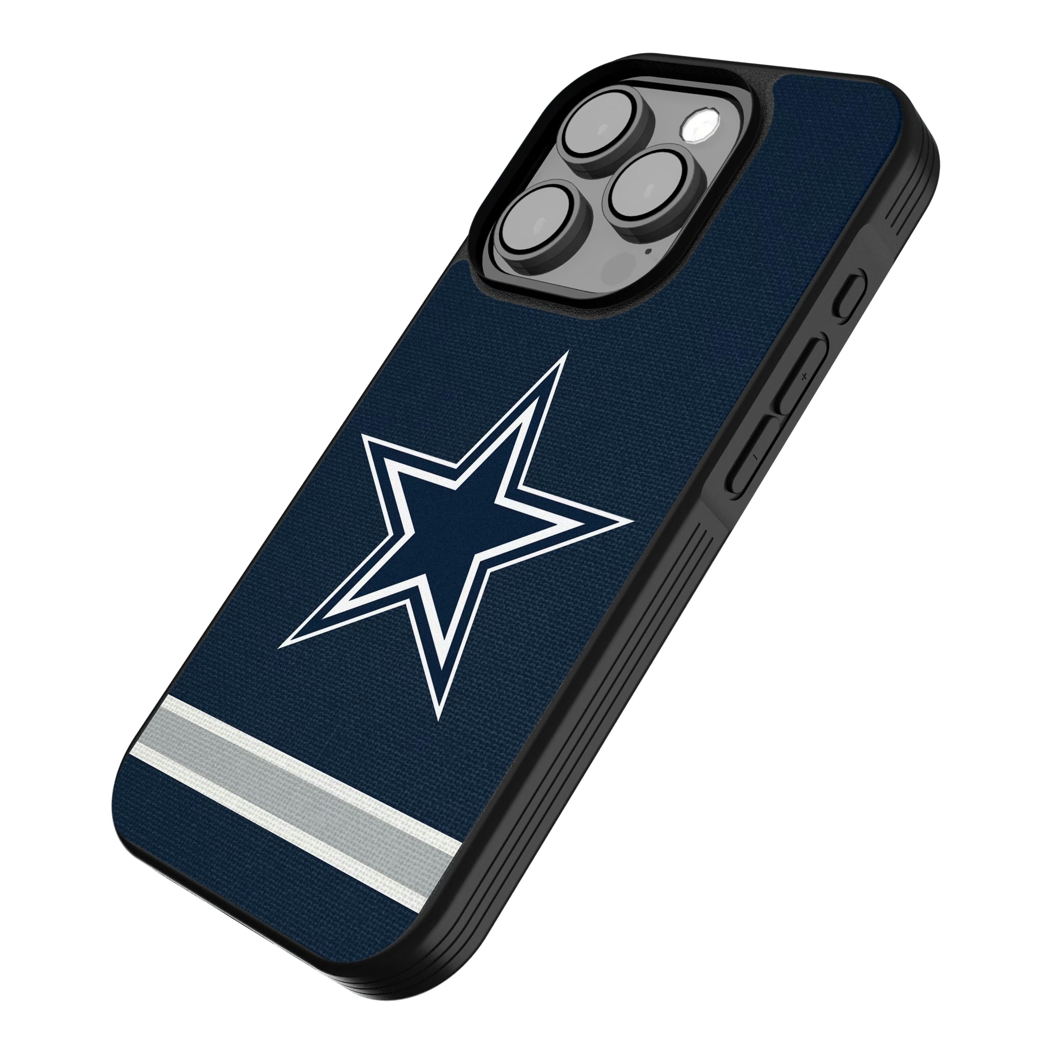Dallas Cowboys Stripe Bump Phone Case - Sports Gifts, Sports Memorabilia, Sports Collectibles, Fan Shop