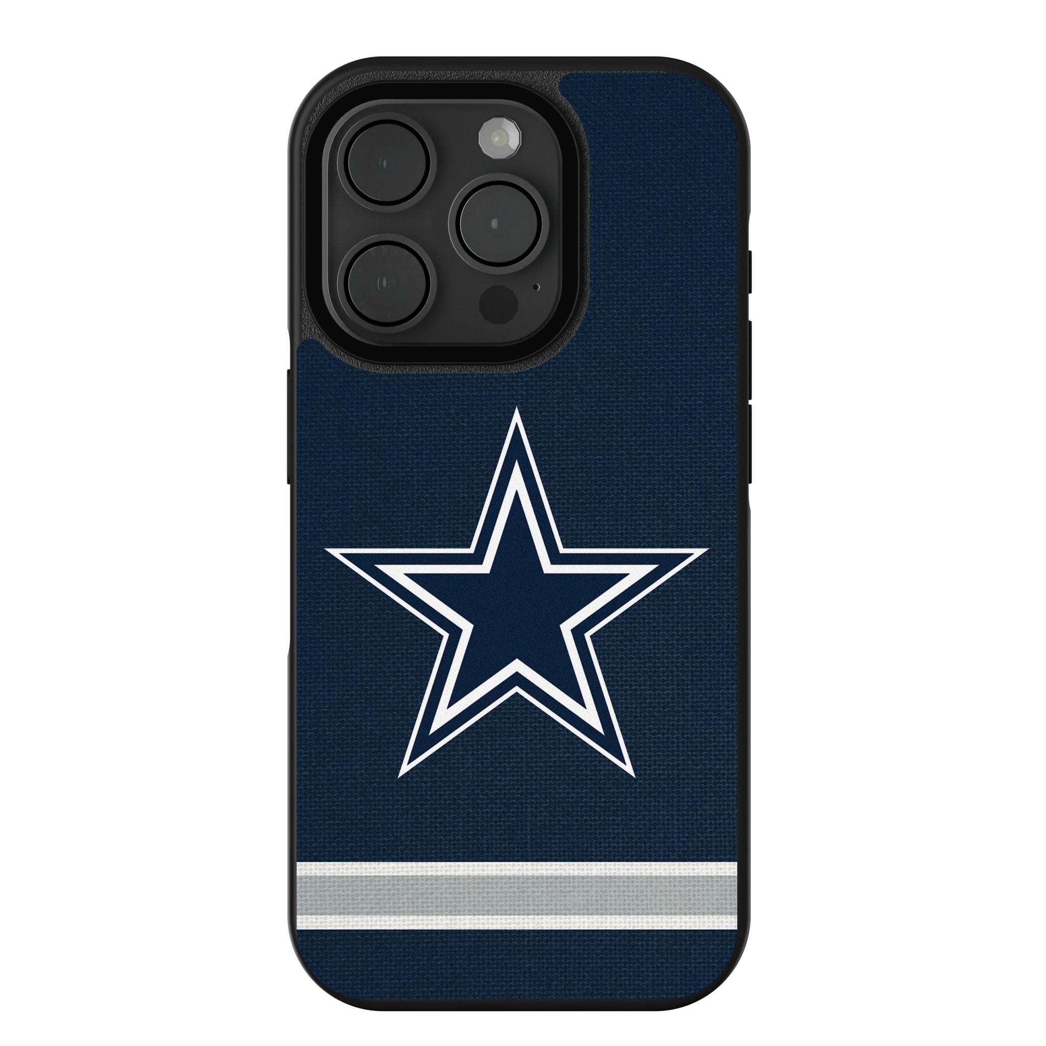 Dallas Cowboys Stripe Bump Phone Case - Sports Gifts, Sports Memorabilia, Sports Collectibles, Fan Shop