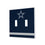 Dallas Cowboys Stripe Hidden-Screw Light Switch Plate
