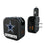 Dallas Cowboys Text Backdrop 2 in 1 USB A/C Charger