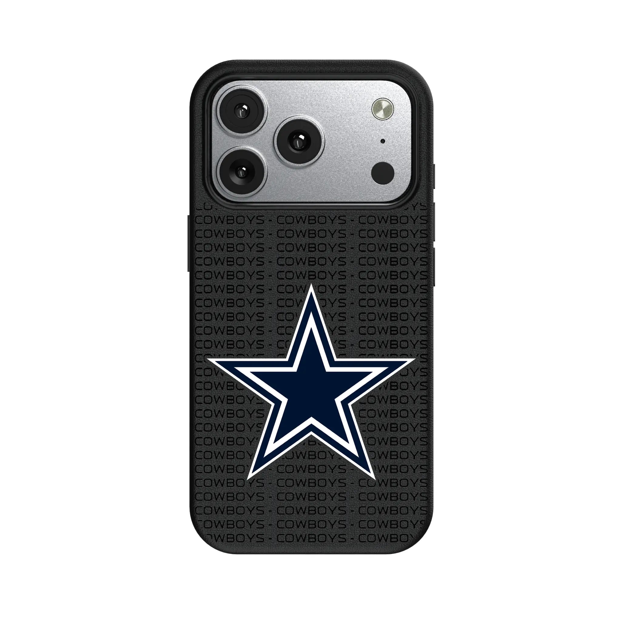 Dallas Cowboys Text Backdrop MagSafe Compatible Phone Case for Apple iPhone