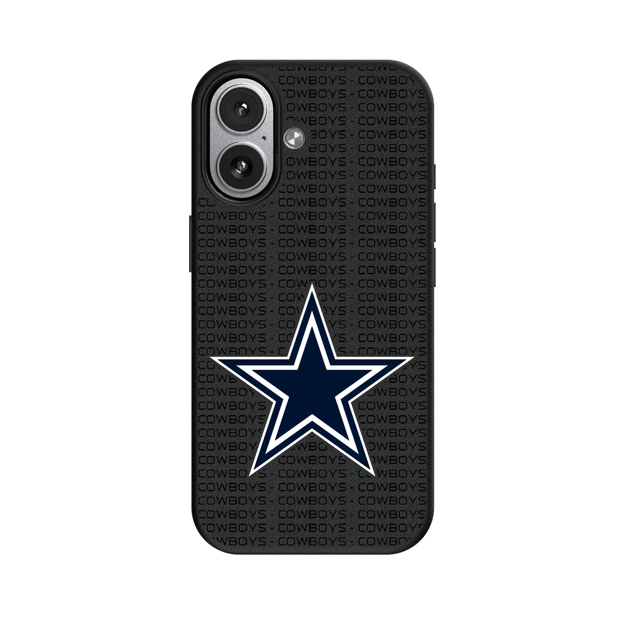 Dallas Cowboys Text Backdrop MagSafe Compatible Phone Case for Apple iPhone