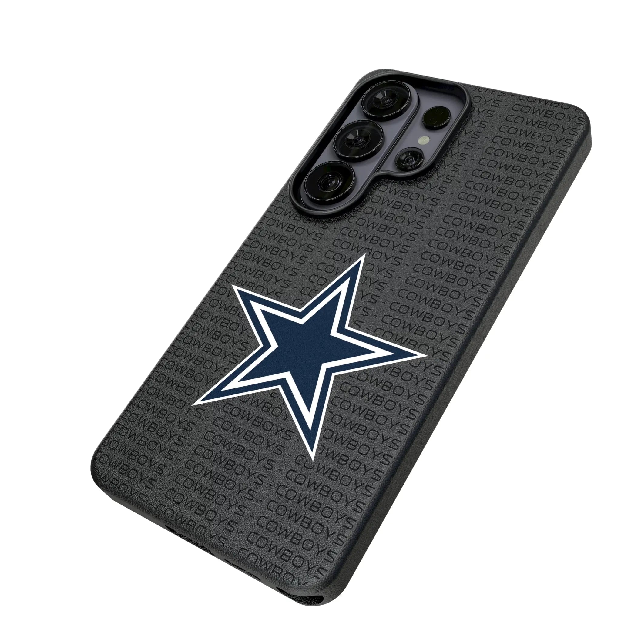 Dallas Cowboys Text Backdrop MagSafe Compatible Phone Case for Samsung Galaxy
