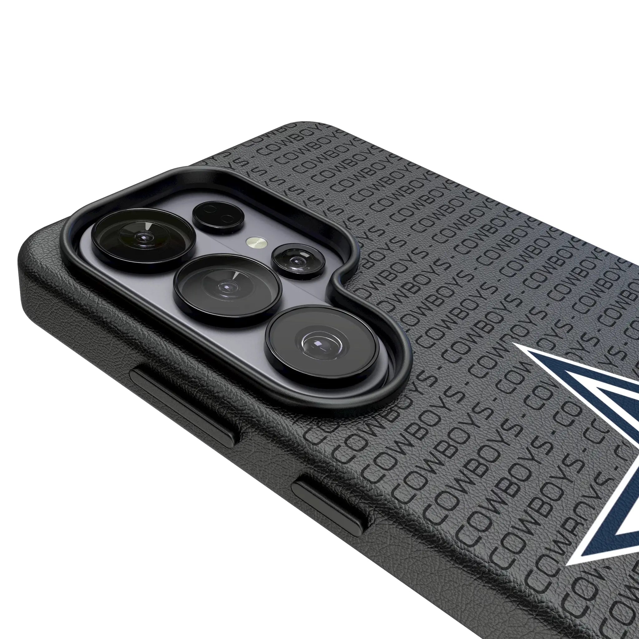 Dallas Cowboys Text Backdrop MagSafe Compatible Phone Case for Samsung Galaxy