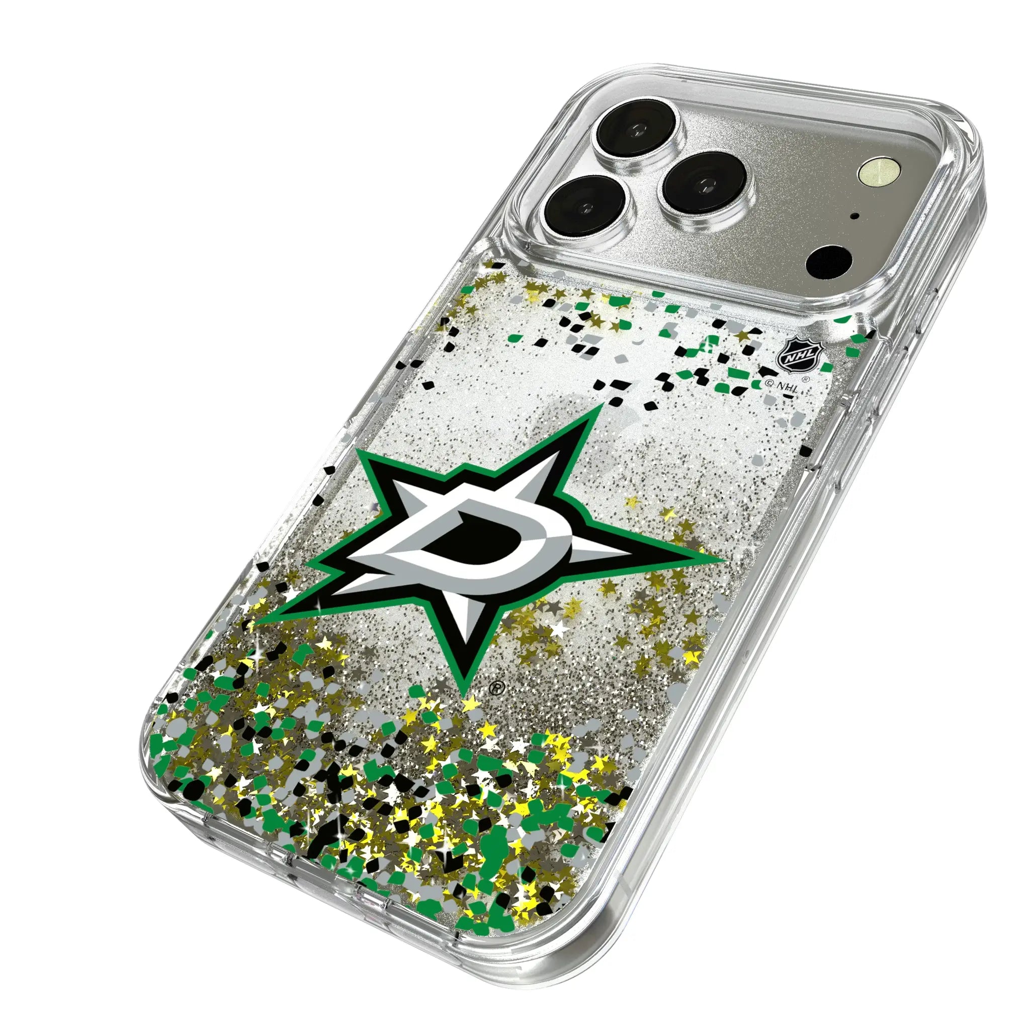 Dallas Stars Confetti Glitter Phone Case