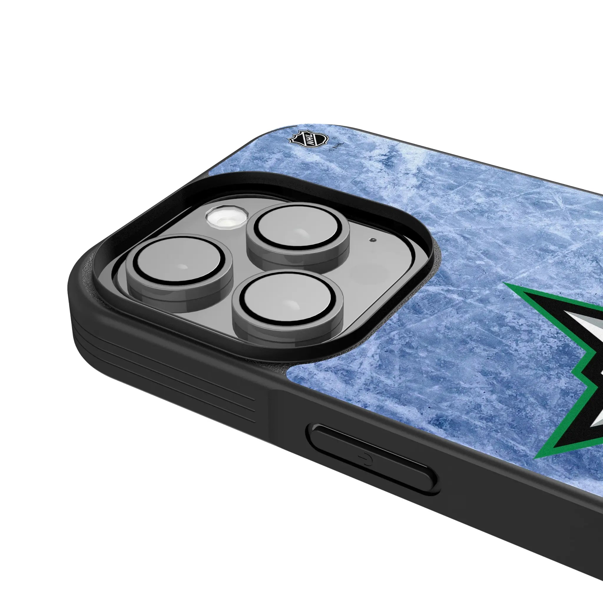 Dallas Stars Ice Wordmark Bump Phone Case