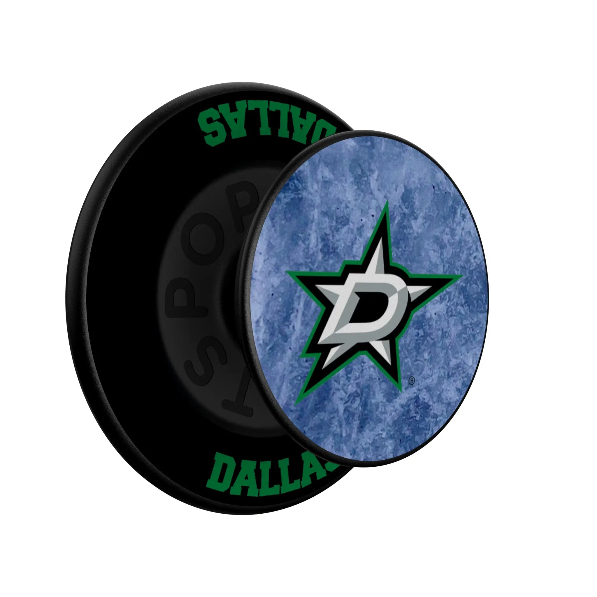 Dallas Stars Ice Wordmark PopSockets Magnetic Phone Grip and Stand