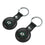 Dallas Stars Insignia Black Airtag Holder 2-Pack