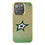 Dallas Stars Linen Bling Phone Case for Apple iPhone