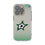 Dallas Stars Linen Clear Phone Case for Apple iPhone