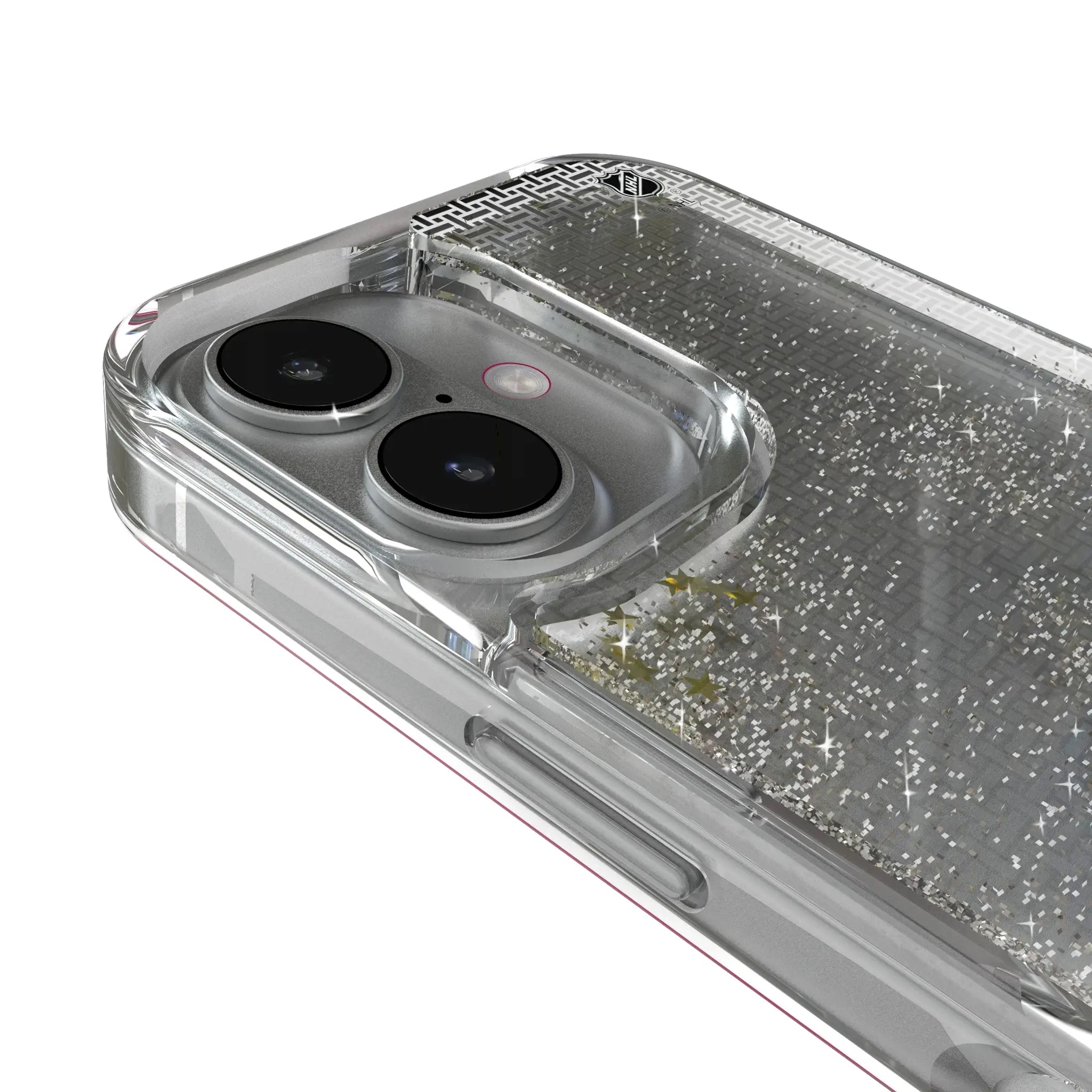 Dallas Stars Linen Glitter Phone Case