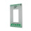 Dallas Stars Linen Hidden-Screw Light Switch Plate
