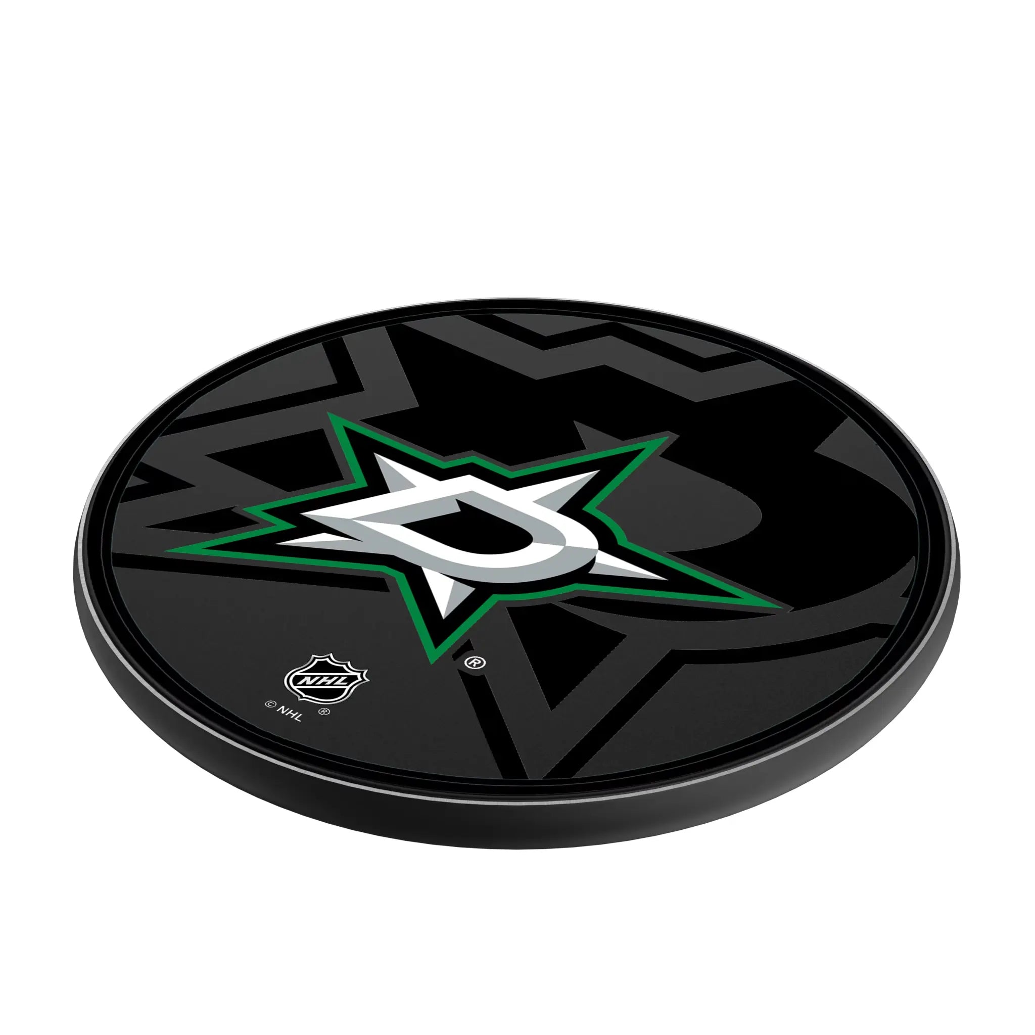 Dallas Stars Monocolor Tilt 15-Watt Wireless Charger