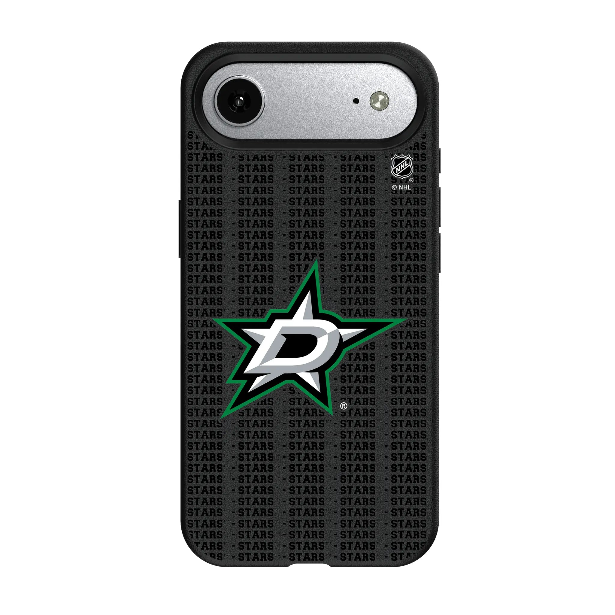 Dallas Stars Text Backdrop MagSafe Compatible Phone Case for Apple iPhone