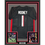 Framed Autographed/Signed Darnell Mooney 35x39 Atlanta Black Football Jersey Beckett BAS COA