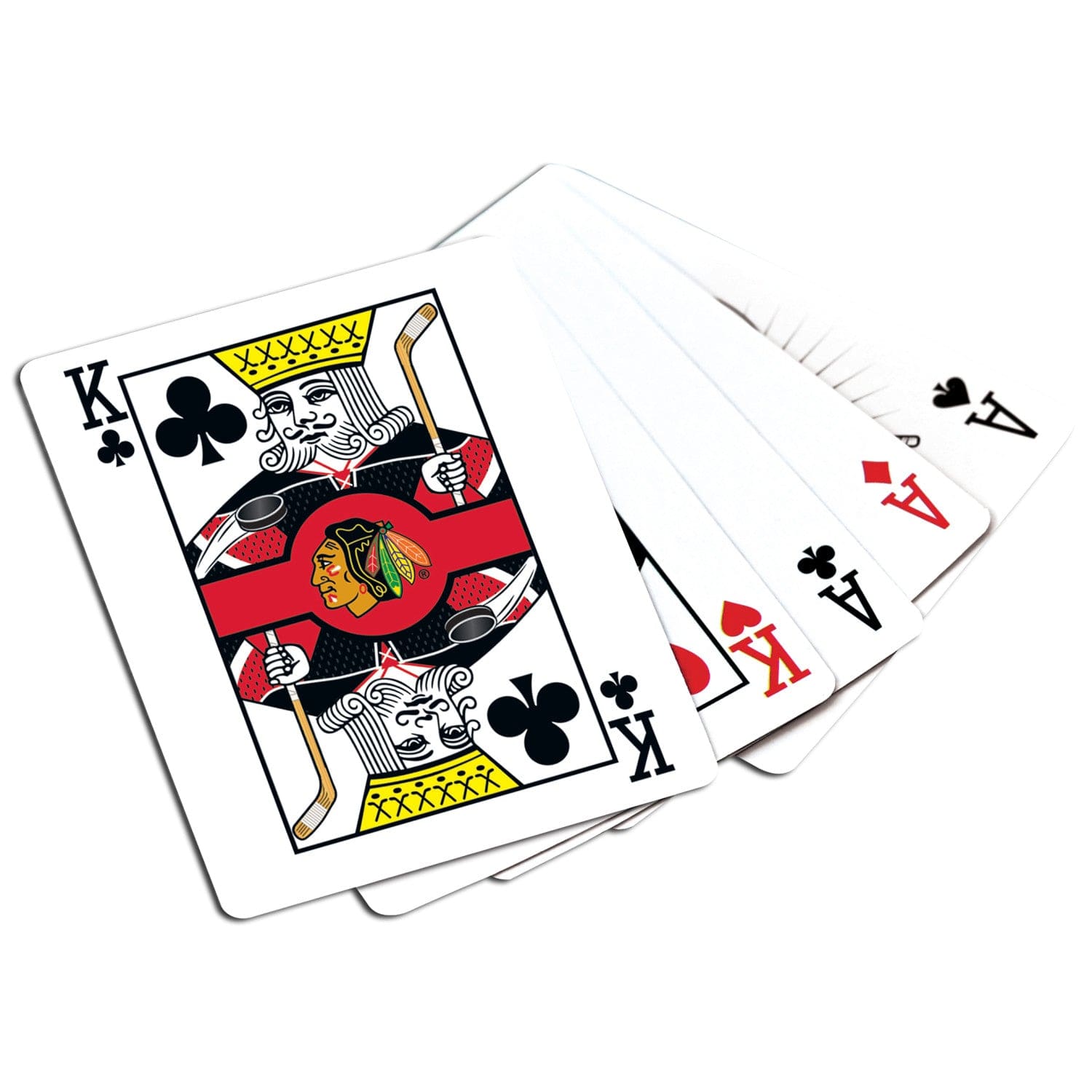 Chicago Blackhawks 300 Piece Poker Set - Perfect for Fans and Gamers