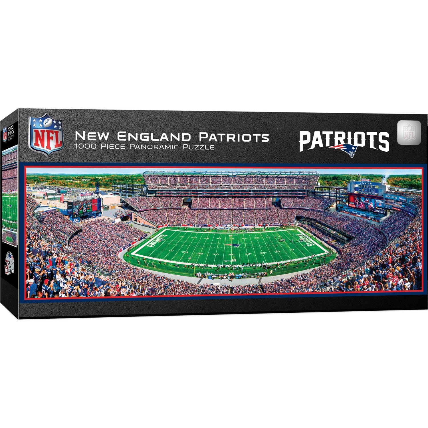 New England Patriots 1000 Piece Panoramic Jigsaw Puzzle