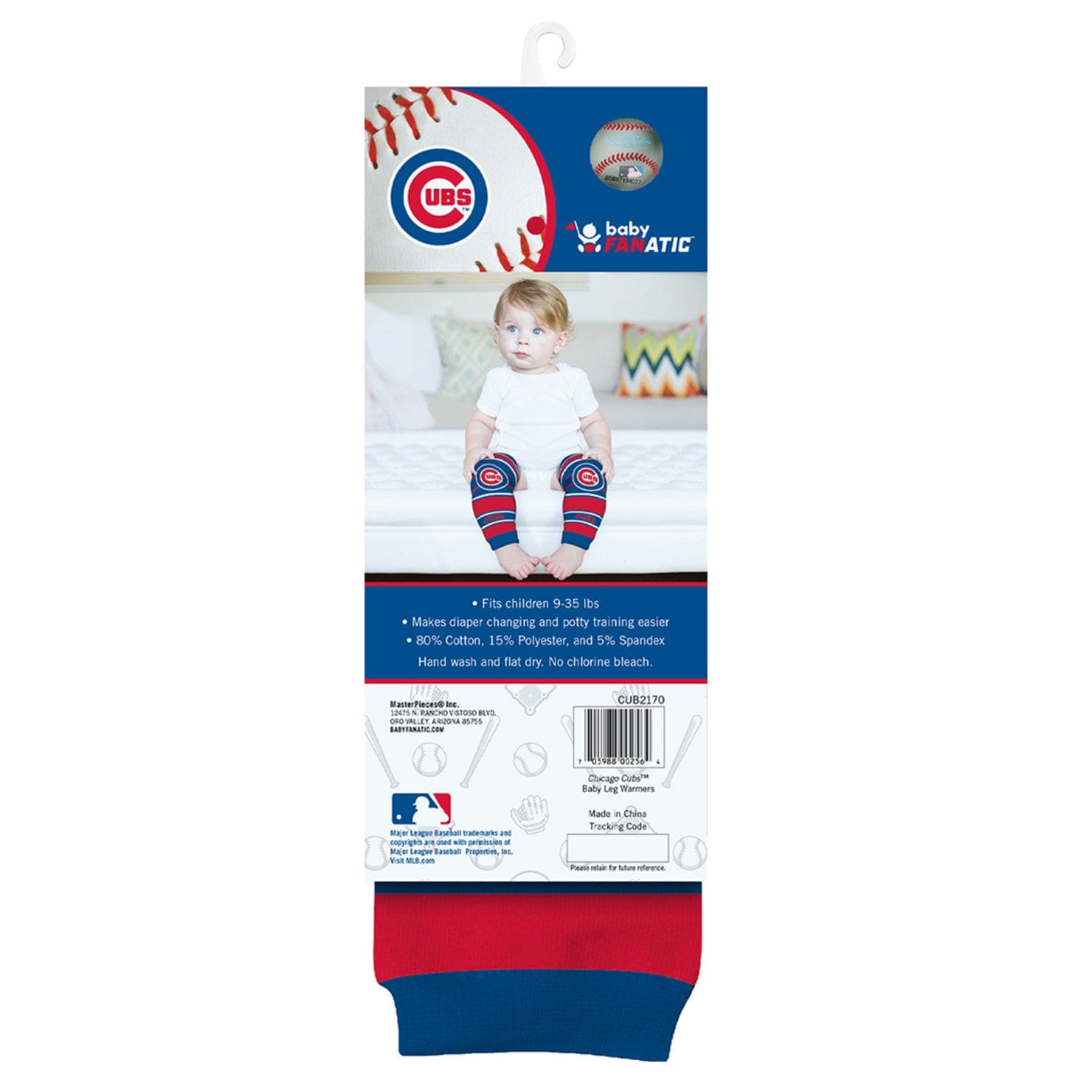 Chicago Cubs Baby Leg Warmers - Adorable Team Spirit for Little Fans - Sports Gifts, Sports Memorabilia, Sports Collectibles, Fan Shop