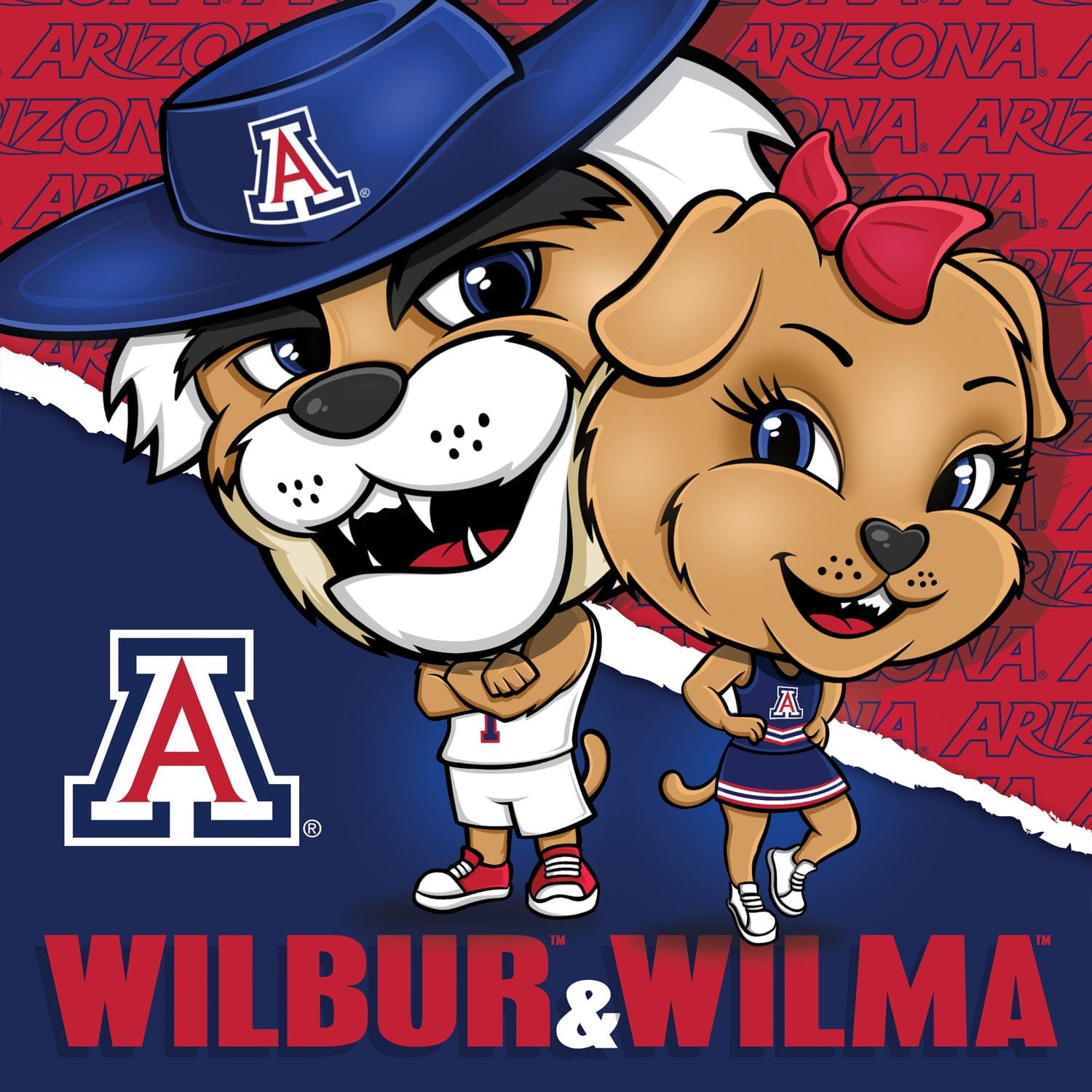 Arizona Wildcats - NCAA Mascot 100 Piece Jigsaw Puzzle