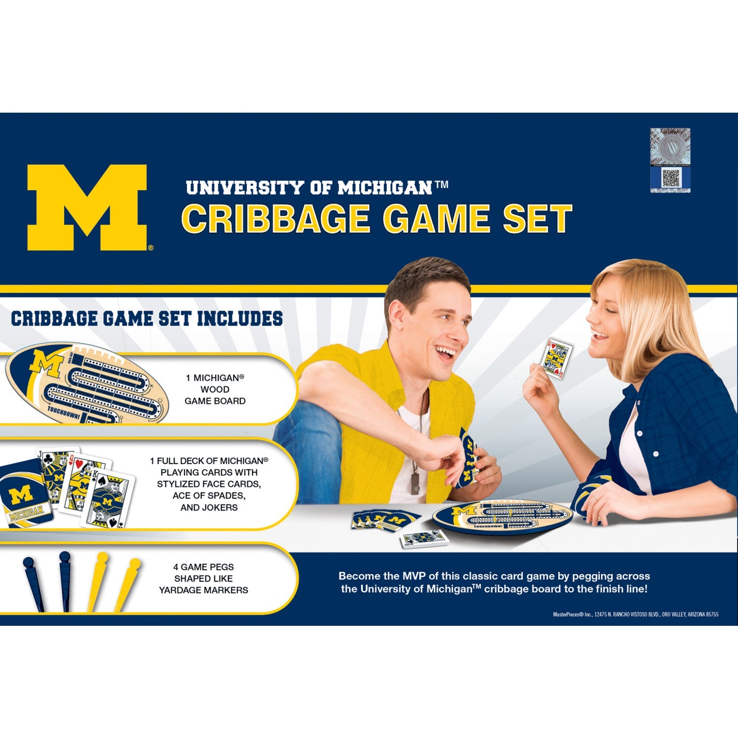 Michigan Wolverines Cribbage - 757 Sports Collectibles