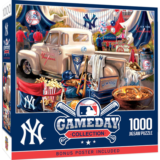 New York Yankees - Gameday 1000 Piece Jigsaw Puzzle - 757 Sports Collectibles