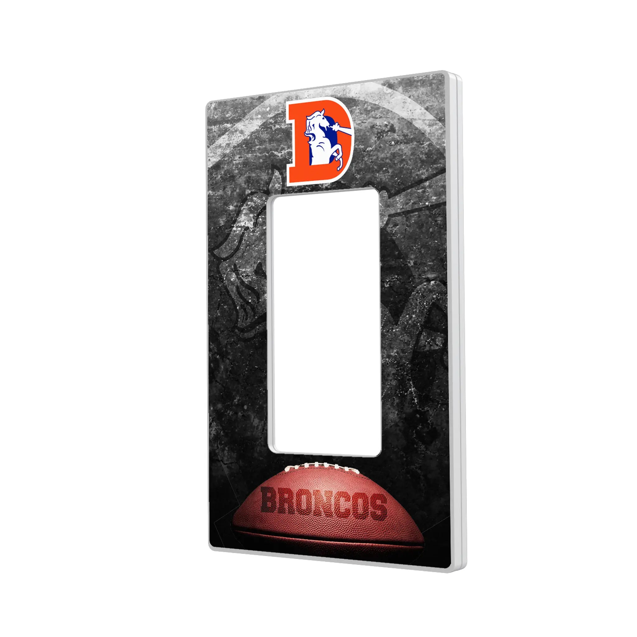 Denver Broncos 1993-1996 Historic Collection Legendary Hidden-Screw Light Switch Plate