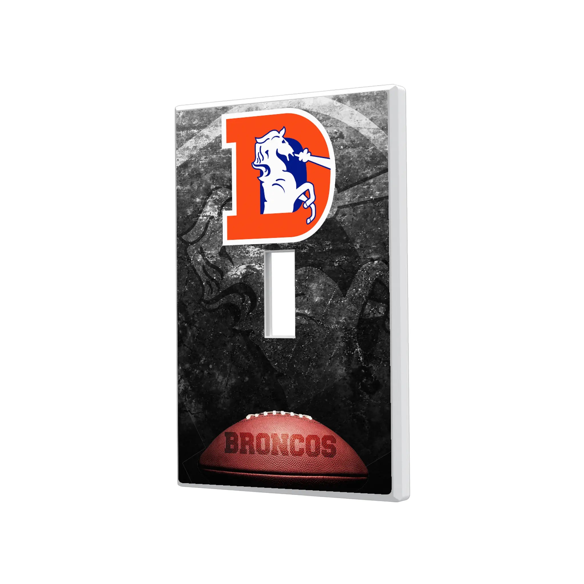 Denver Broncos 1993-1996 Historic Collection Legendary Hidden-Screw Light Switch Plate