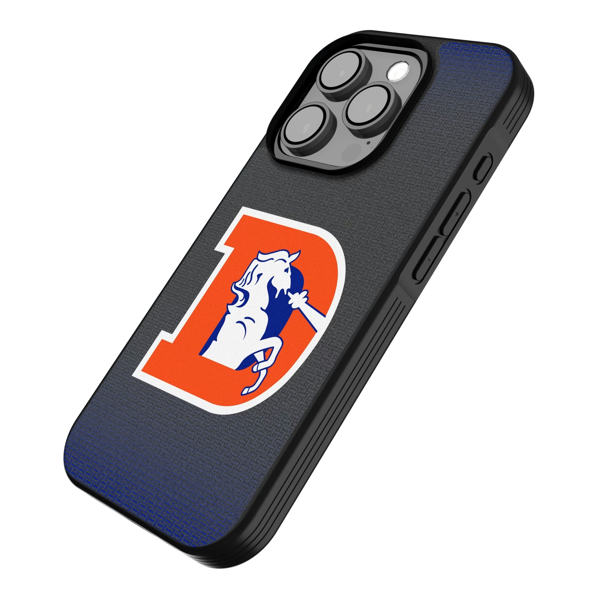 Denver Broncos 1993-1996 Historic Collection Linen Bump Phone Case - Sports Gifts, Sports Memorabilia, Sports Collectibles, Fan Shop