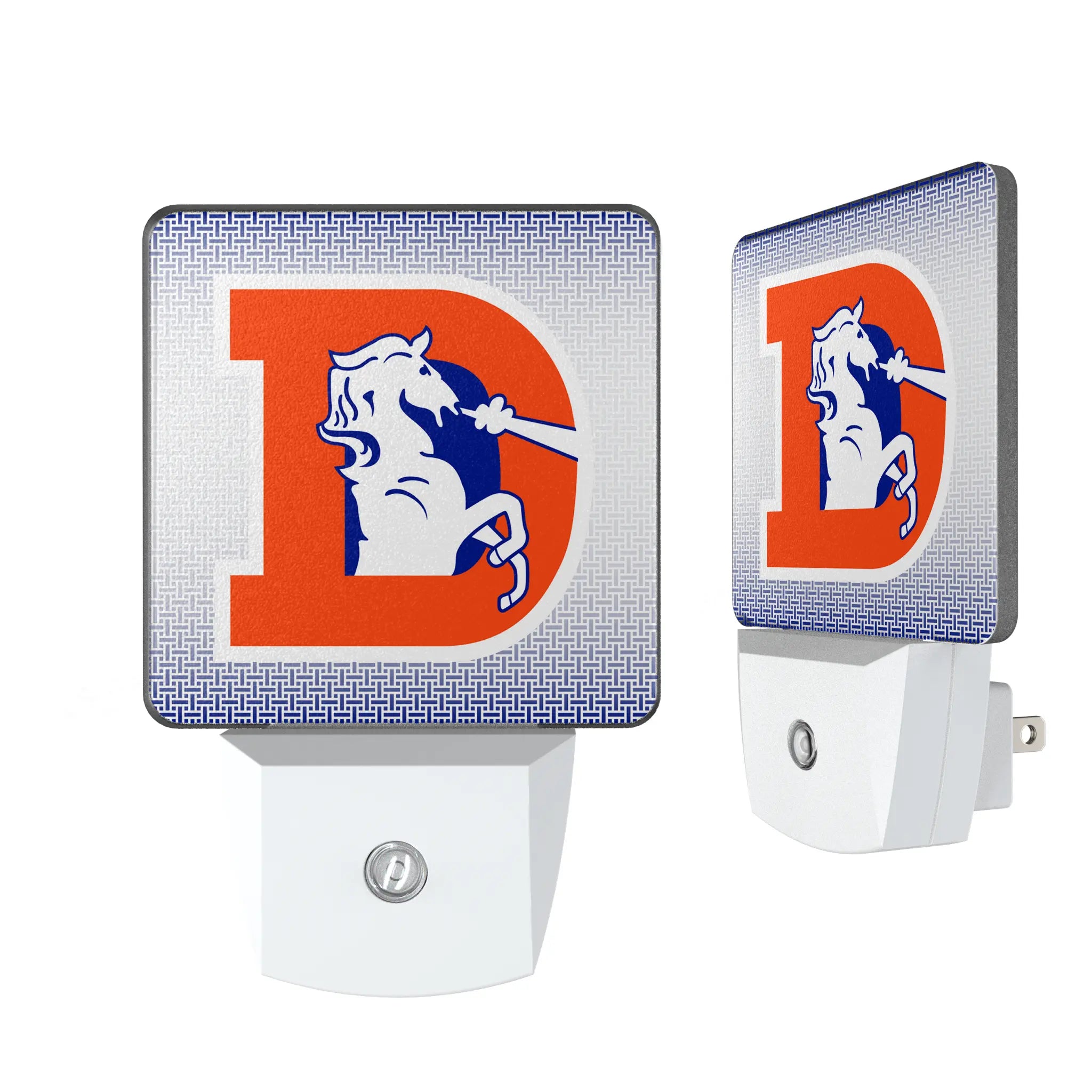 Denver Broncos 1993-1996 Historic Collection Linen Night Light 2-Pack