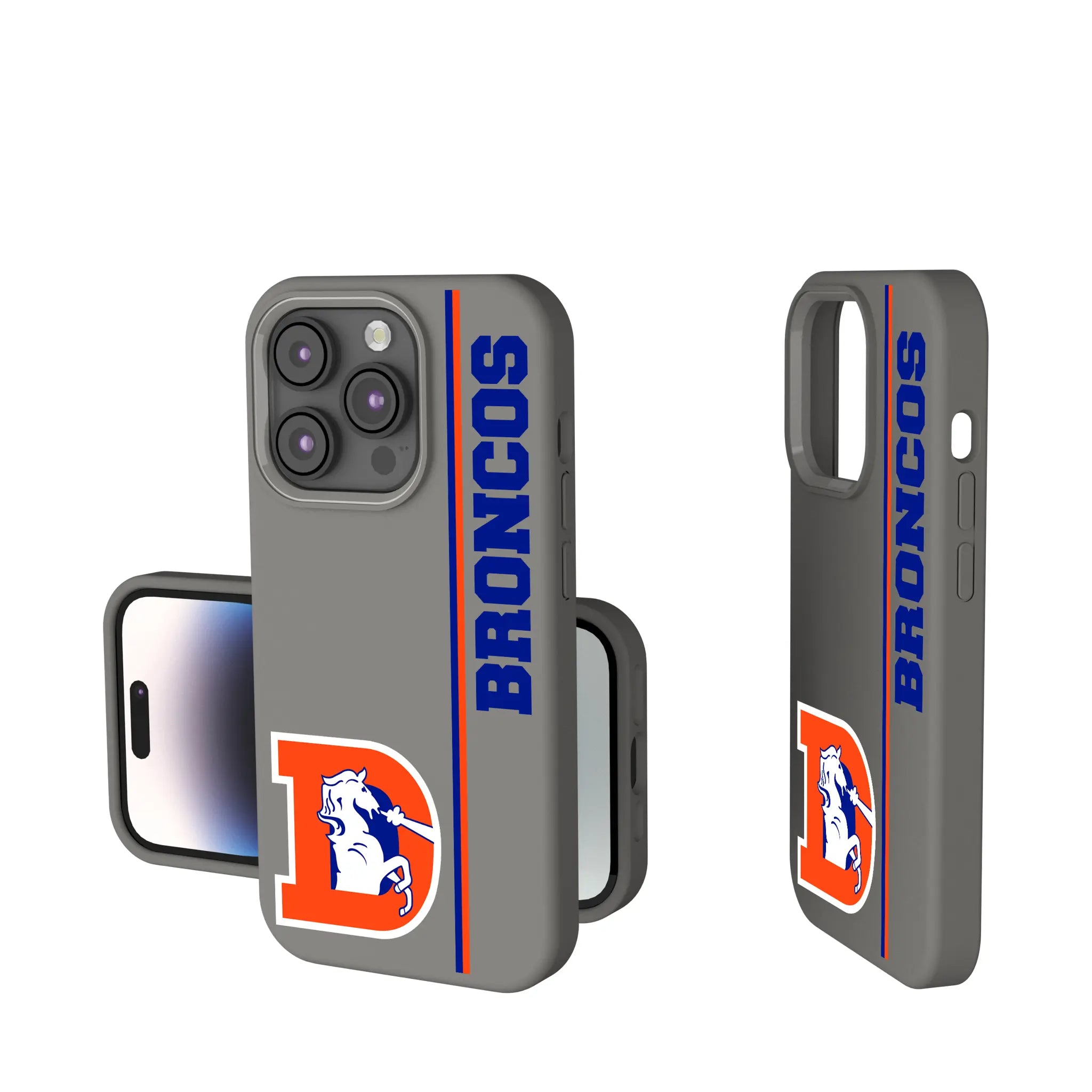 Denver Broncos 1993-1996 Historic Collection Sidebar Soft Touch Phone Case