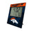 Denver Broncos Color Block Wall Clock