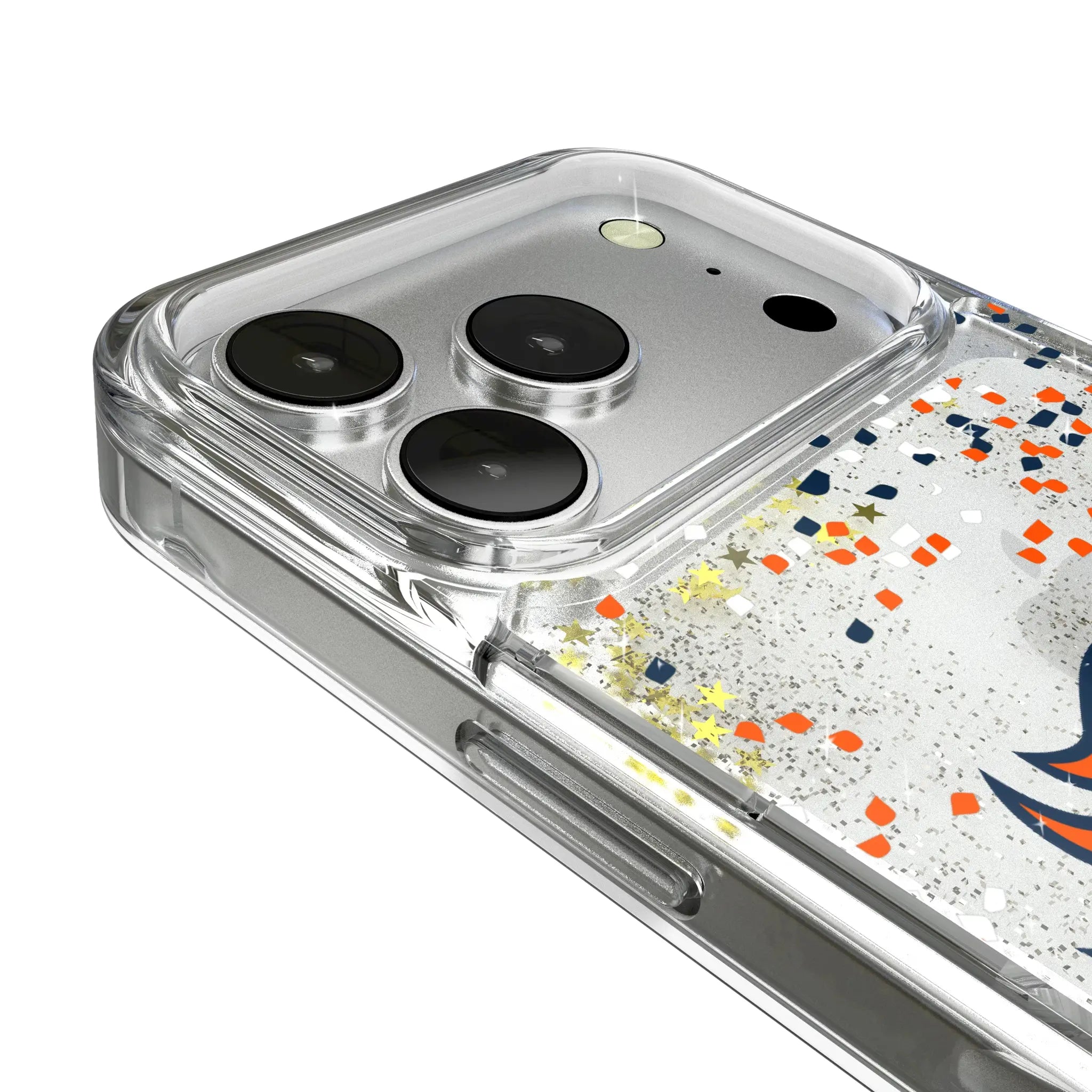 Denver Broncos Confetti Glitter Phone Case