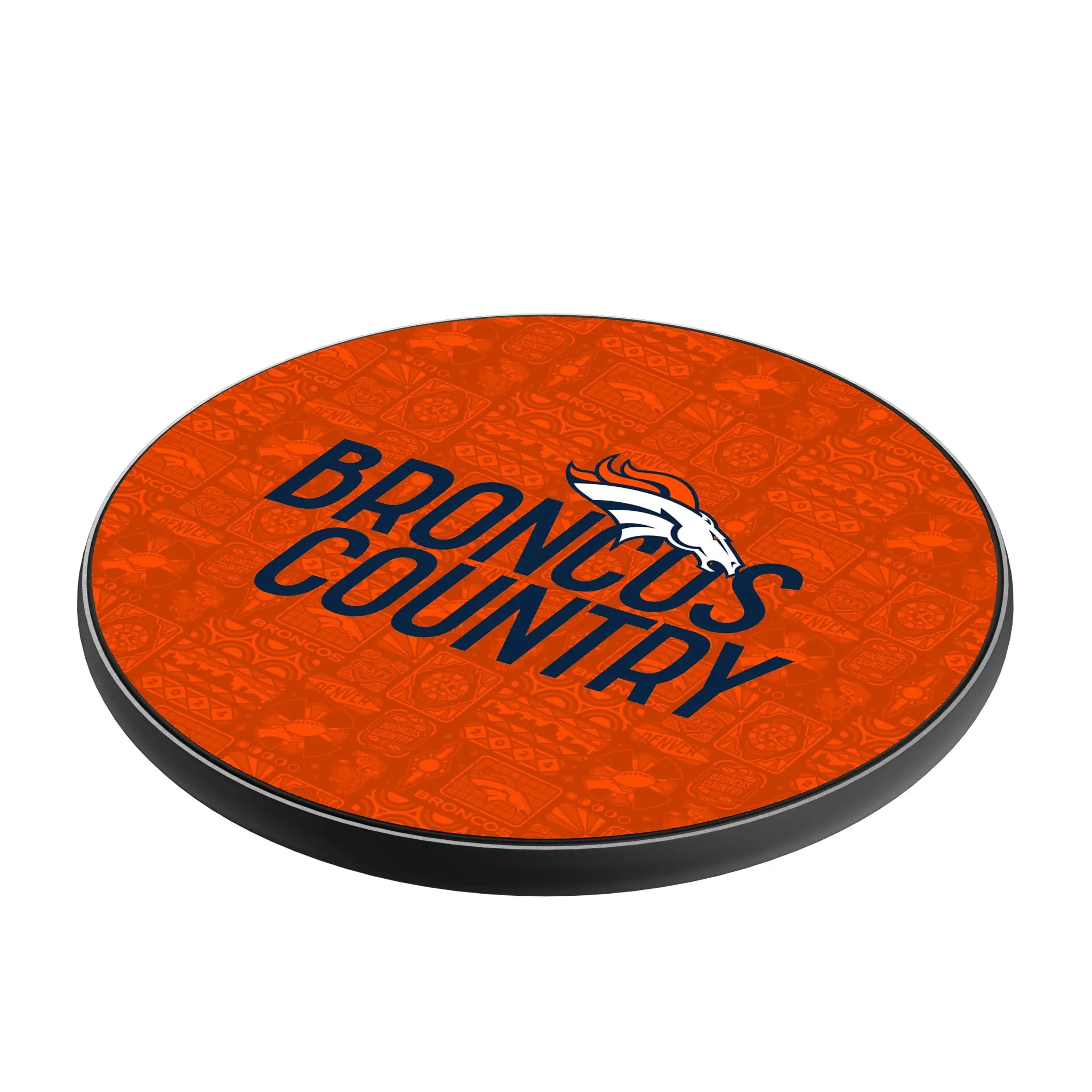 Denver Broncos 2024 Illustrated Limited Edition 15-Watt Wireless Charger