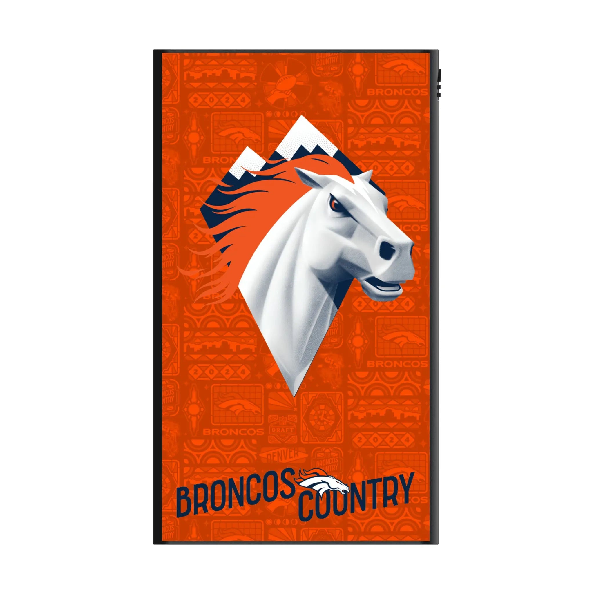 Denver Broncos Deco 5000mAh Flat Powerbank