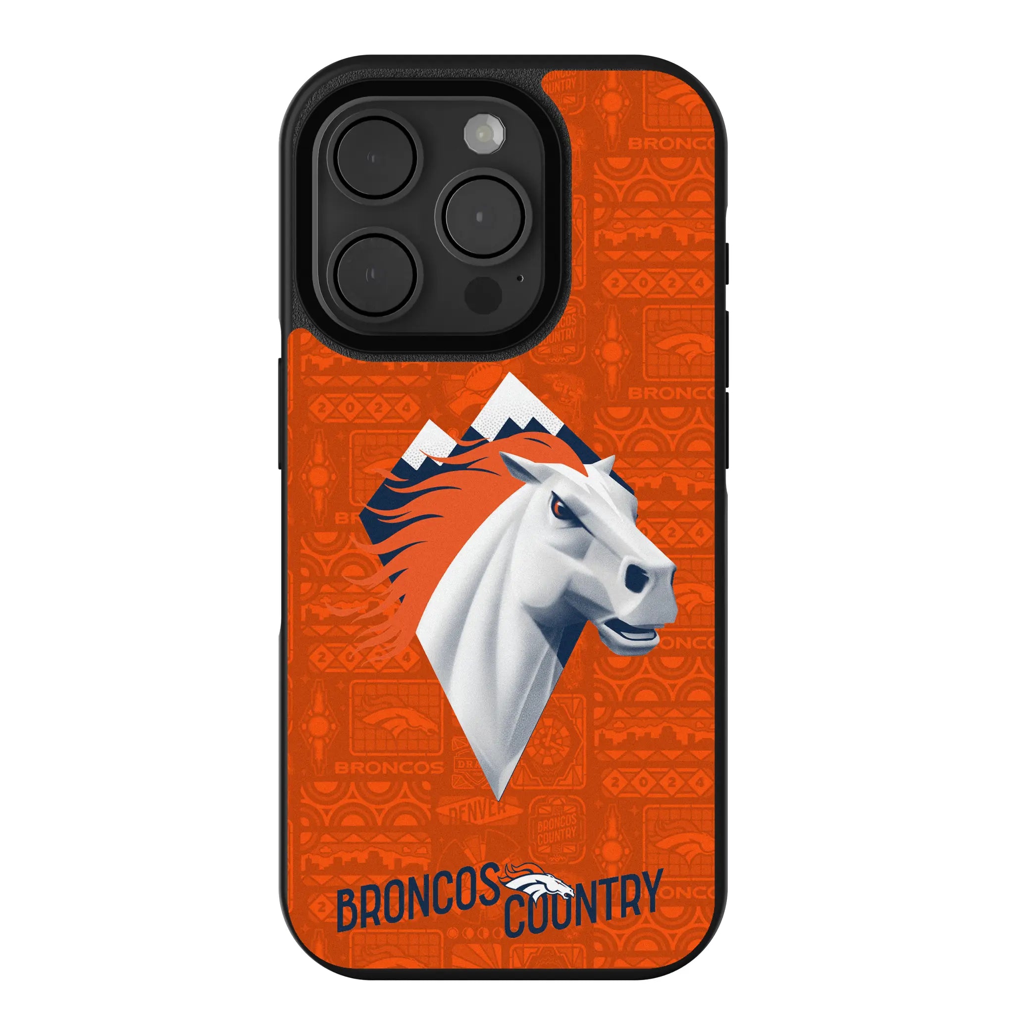 Denver Broncos 2024 Illustrated Limited Edition Bump Phone Case