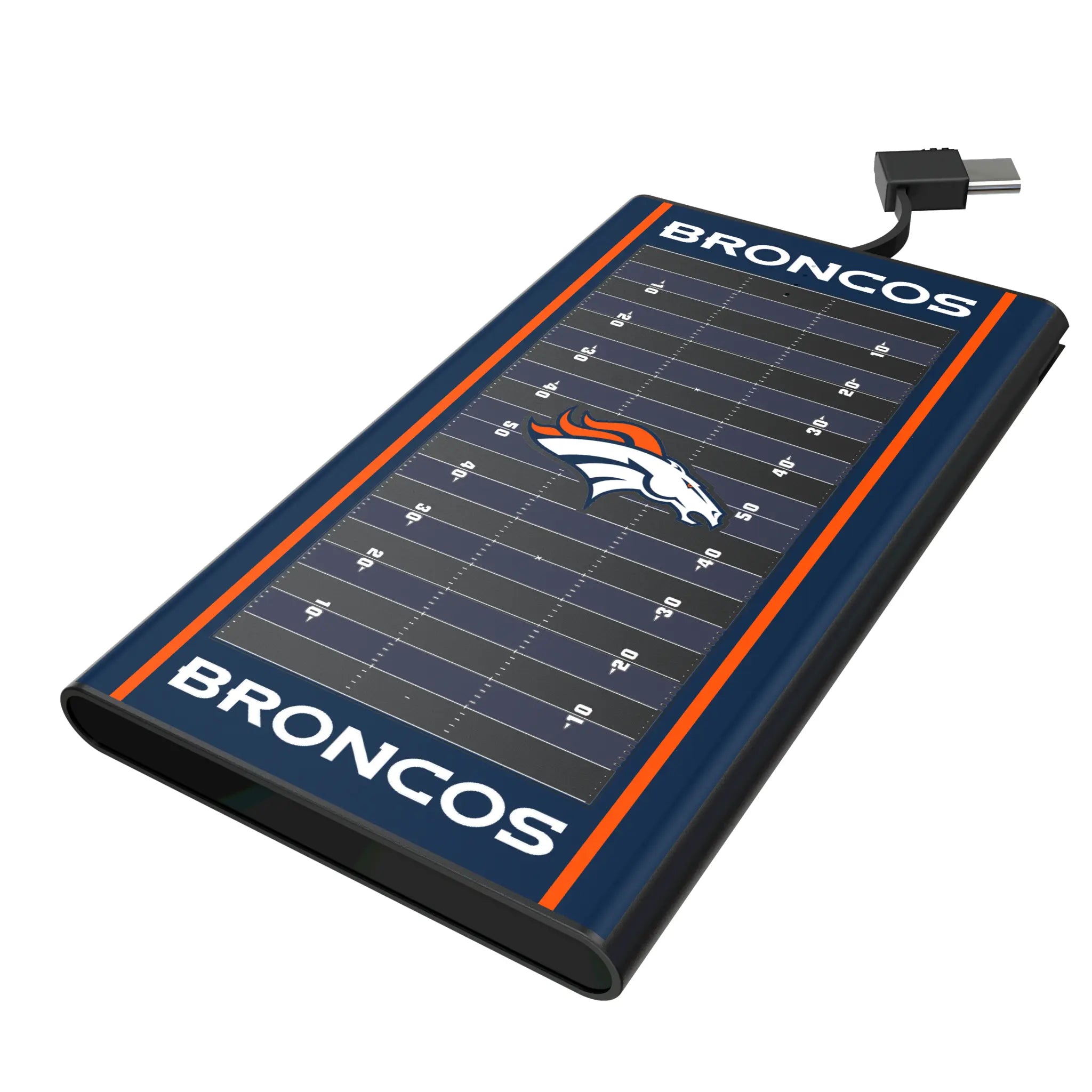 Denver Broncos Field 5000mAh Flat Powerbank