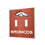 Denver Broncos Football Hidden-Screw Light Switch Plate