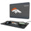 Denver Broncos Linen 15-Watt Wireless Charger and Mouse Pad