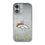 Denver Broncos Linen Glitter Phone Case