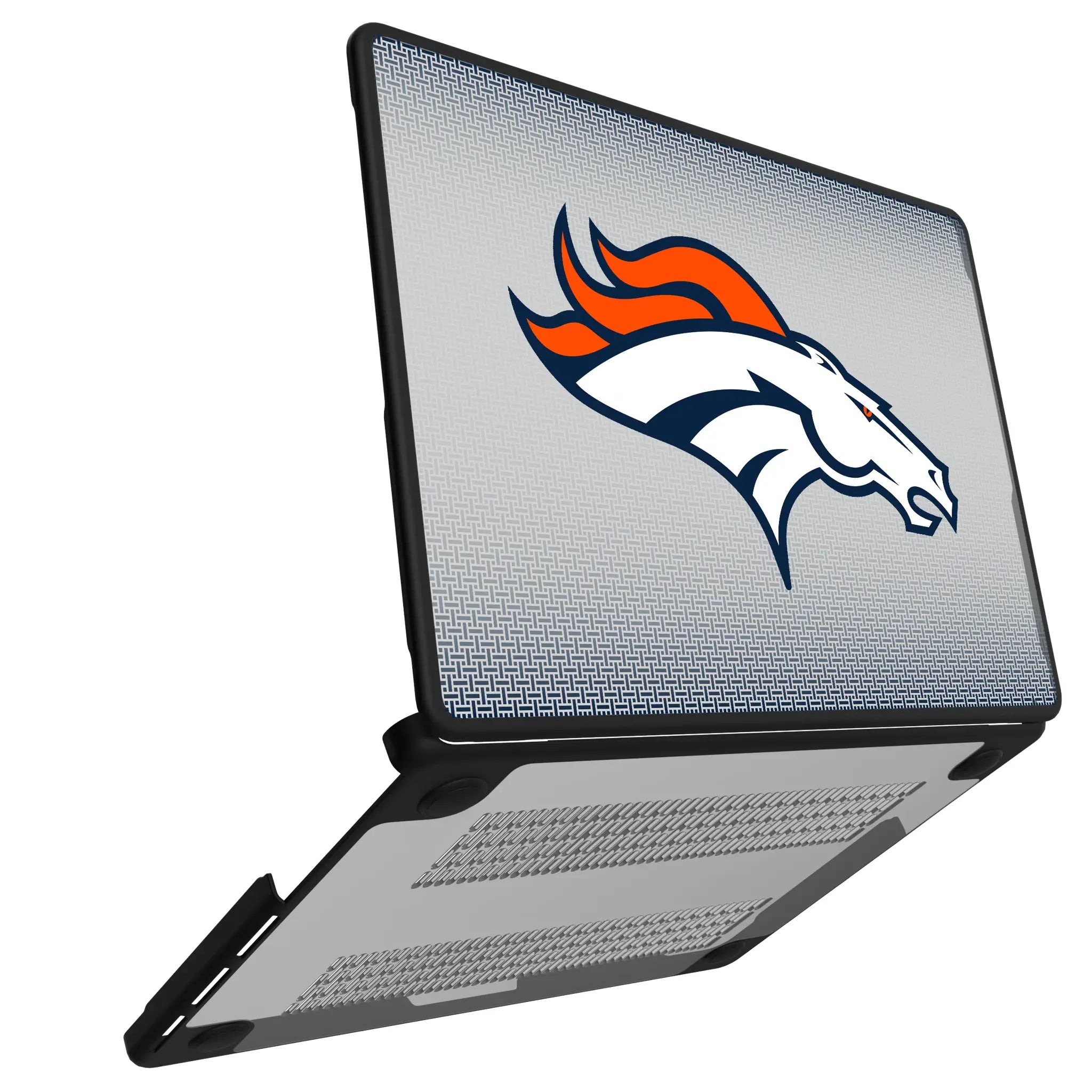 Denver Broncos Linen Laptop Case for Apple MacBook